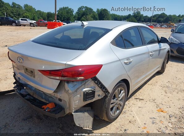 5NPD84LF5HH128766 2017 HYUNDAI ELANTRA Серебряный Задняя правая четверть