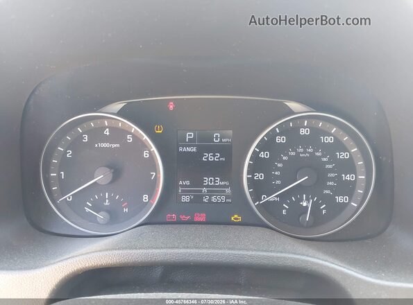 5NPD84LF5HH128766 2017 HYUNDAI ELANTRA Серебряный Вид задних сидений