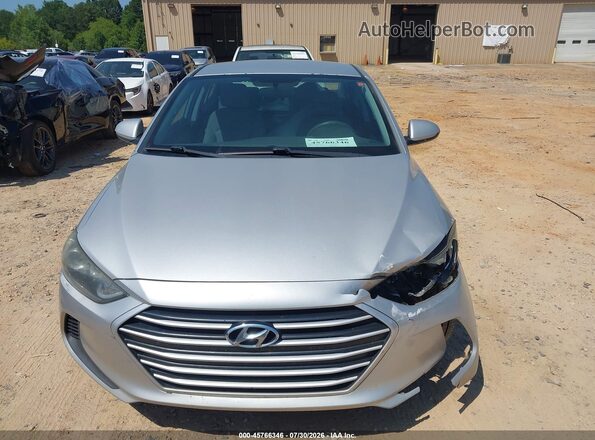 5NPD84LF5HH128766 2017 HYUNDAI ELANTRA Серебряный Вид щитка приборов