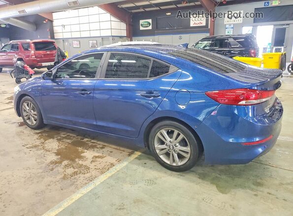 5NPD84LF5HH129755 2017 HYUNDAI ELANTRA Blue უკანა მარცხენა