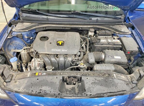 5NPD84LF5HH129755 2017 HYUNDAI ELANTRA Blue უკანა სალონის ხედი