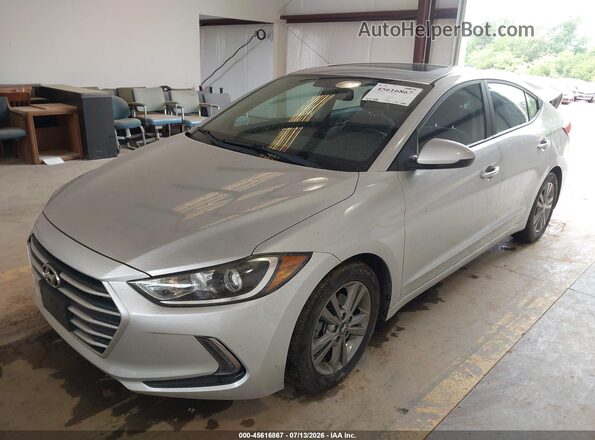 5NPD84LF5HH144997 2017 HYUNDAI ELANTRA Silver Front left