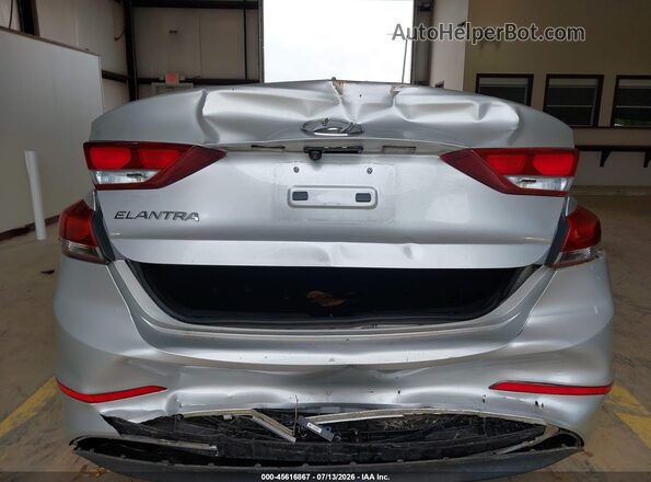 5NPD84LF5HH144997 2017 HYUNDAI ELANTRA Silver Front view