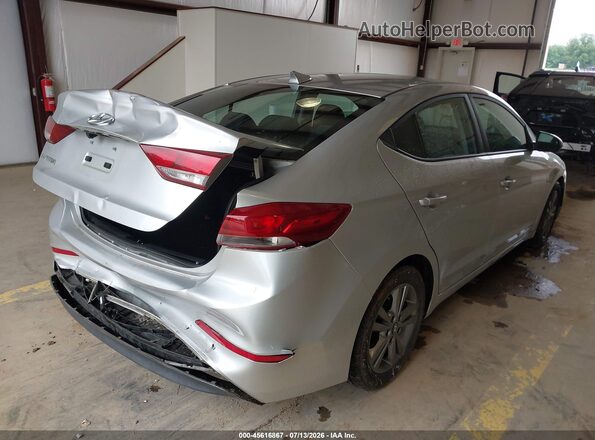 5NPD84LF5HH144997 2017 HYUNDAI ELANTRA Silver Rear right