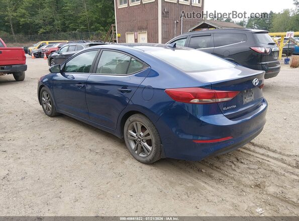 5NPD84LF5HH148614 2017 HYUNDAI ELANTRA Navy Задняя левая четверть