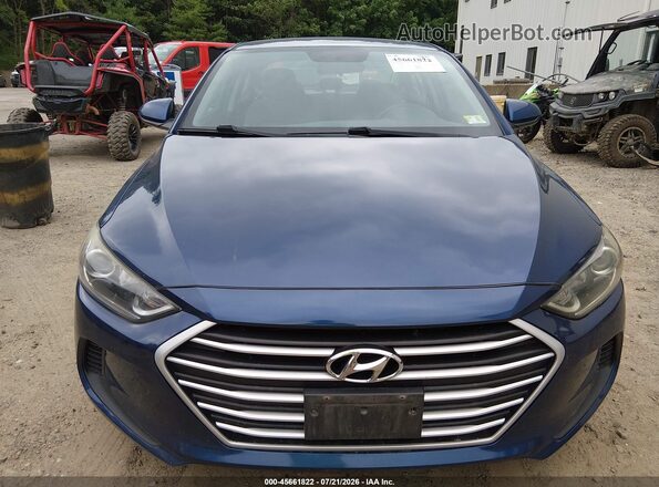 5NPD84LF5HH148614 2017 HYUNDAI ELANTRA Navy Вид спереди