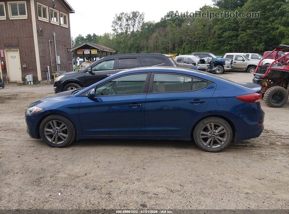 5NPD84LF5HH148614 2017 HYUNDAI ELANTRA Navy Панорамный вид салона 360°