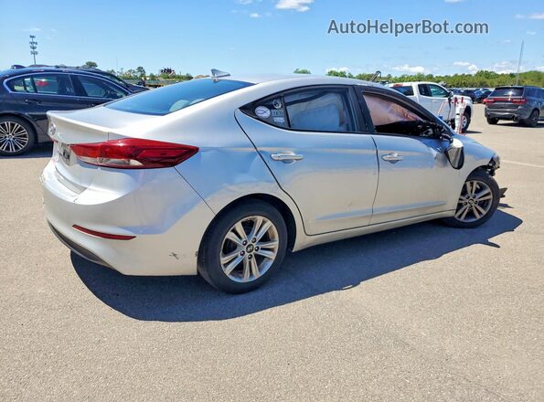 5NPD84LF5HH150296 2017 HYUNDAI ELANTRA Серебряный Задняя правая четверть