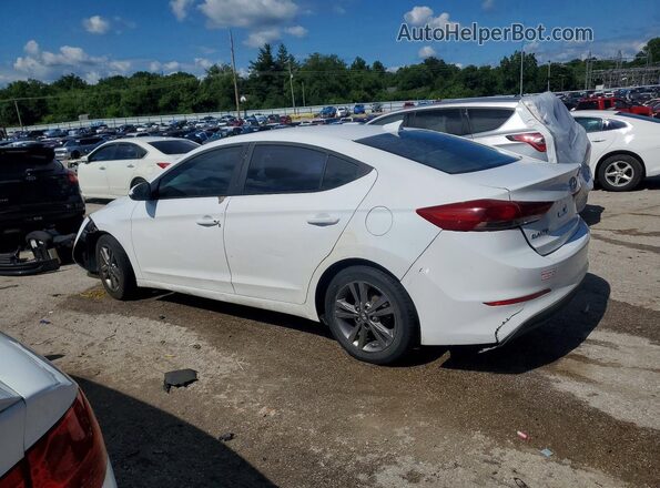 5NPD84LF5HH205006 2017 HYUNDAI ELANTRA White უკანა მარცხენა