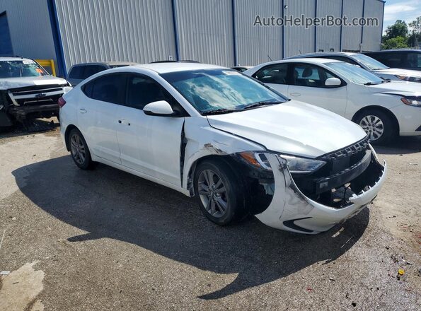 5NPD84LF5HH205006 2017 HYUNDAI ELANTRA White წინა მარჯვენა