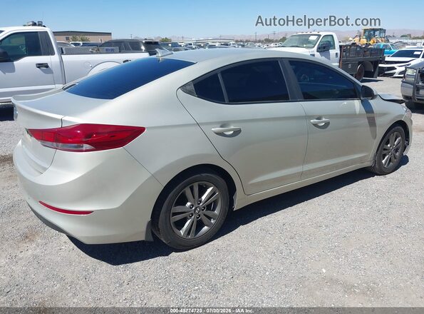 5NPD84LF5HH208455 2017 HYUNDAI ELANTRA Champagne Trasero derecho