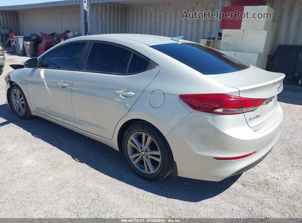 5NPD84LF5HH208455 2017 HYUNDAI ELANTRA Champagne Trasero izquierdo