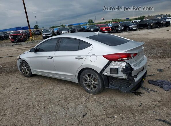 5NPD84LF5JH213841 2018 HYUNDAI ELANTRA Gray Задня ліва чверть