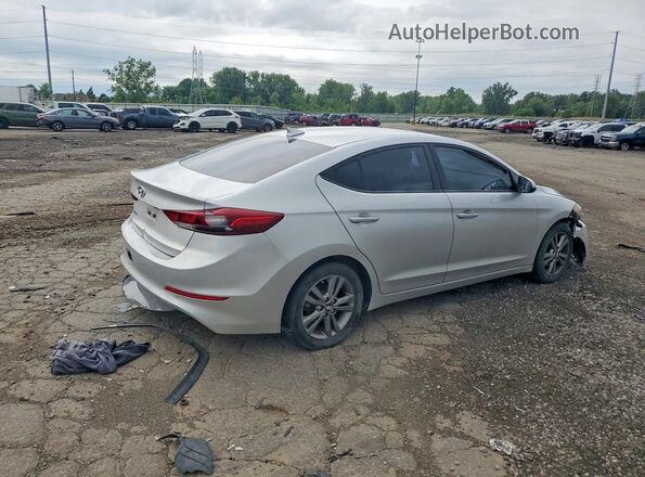 5NPD84LF5JH213841 2018 HYUNDAI ELANTRA Gray Задня права чверть