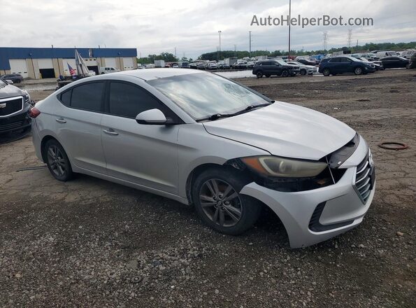 5NPD84LF5JH213841 2018 HYUNDAI ELANTRA Gray Передня права чверть