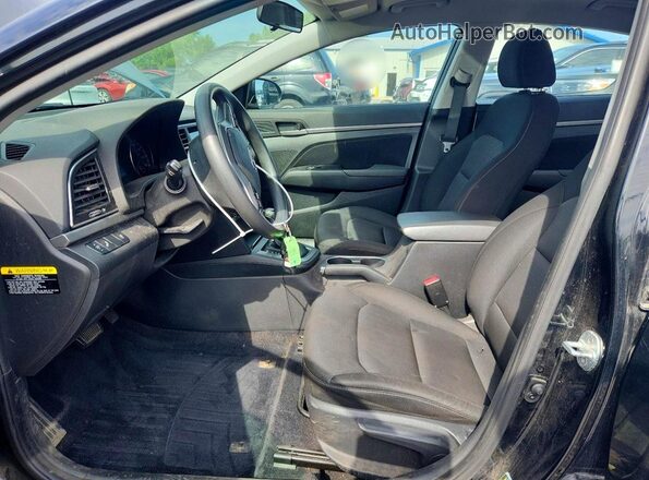 5NPD84LF5JH215315 2018 HYUNDAI ELANTRA Black Vista interior delantera