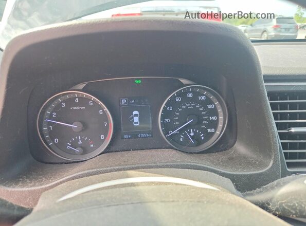 5NPD84LF5JH215315 2018 HYUNDAI ELANTRA Black Vista del cuadro de instrumentos