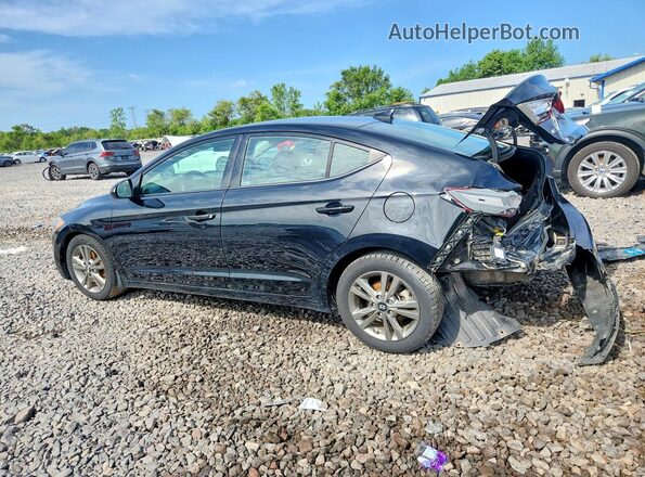 5NPD84LF5JH215315 2018 HYUNDAI ELANTRA Black Trasero izquierdo