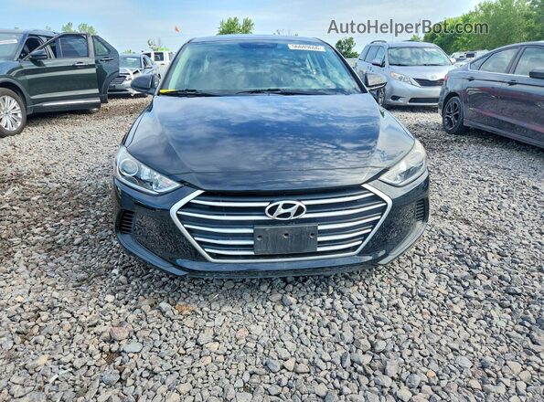 5NPD84LF5JH215315 2018 HYUNDAI ELANTRA Black Vista frontal