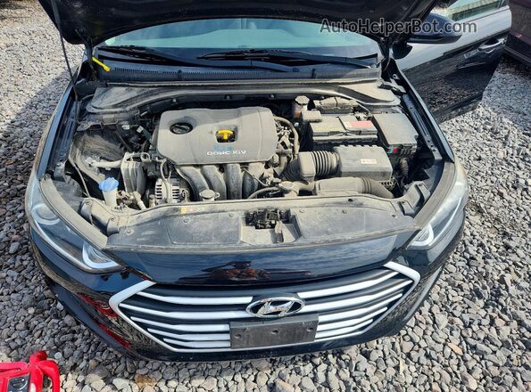 5NPD84LF5JH215315 2018 HYUNDAI ELANTRA Black Vista interior trasera