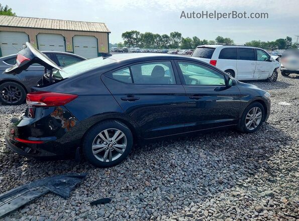 5NPD84LF5JH215315 2018 HYUNDAI ELANTRA Black Trasero derecho