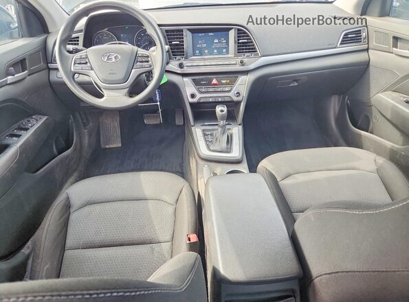 5NPD84LF5JH215315 2018 HYUNDAI ELANTRA Black Vista del salpicadero