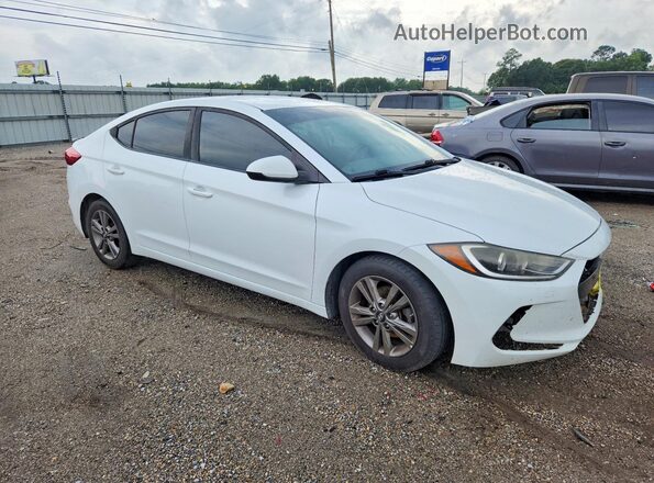 5NPD84LF5JH217372 2018 HYUNDAI ELANTRA White Przód prawy