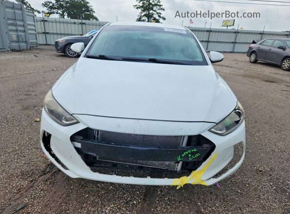 5NPD84LF5JH217372 2018 HYUNDAI ELANTRA White Widok z przodu