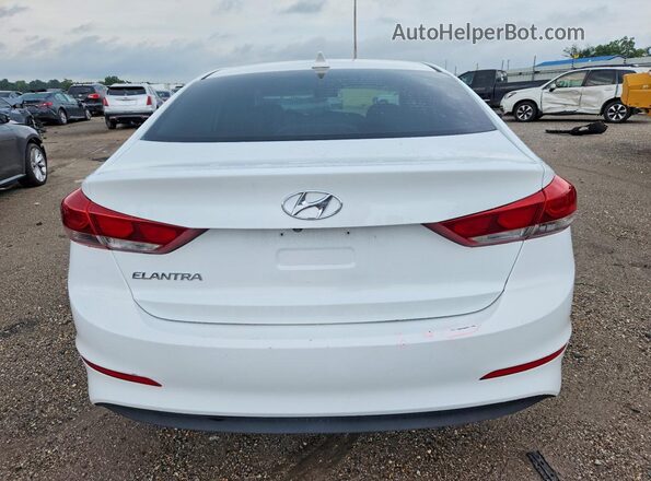 5NPD84LF5JH217372 2018 HYUNDAI ELANTRA White Widok z tyłu
