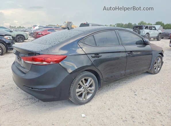 5NPD84LF5JH222684 2018 HYUNDAI ELANTRA Black უკანა მარჯვენა