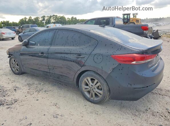 5NPD84LF5JH222684 2018 HYUNDAI ELANTRA Black უკანა მარცხენა