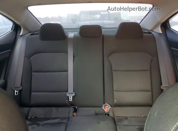 5NPD84LF5JH222684 2018 HYUNDAI ELANTRA Black უკანა სავარძლების ხედი