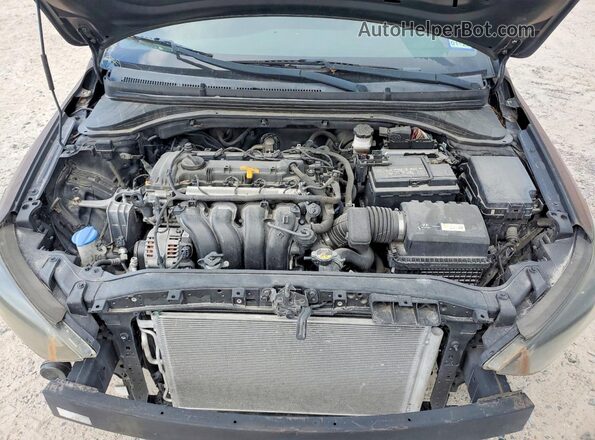 5NPD84LF5JH222684 2018 HYUNDAI ELANTRA Black ძრავის განყოფილების ხედი