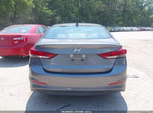 5NPD84LF5JH245334 2018 HYUNDAI ELANTRA Gray 