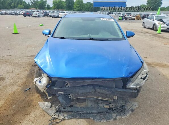 5NPD84LF5JH247827 2018 HYUNDAI ELANTRA Blue წინა ხედი