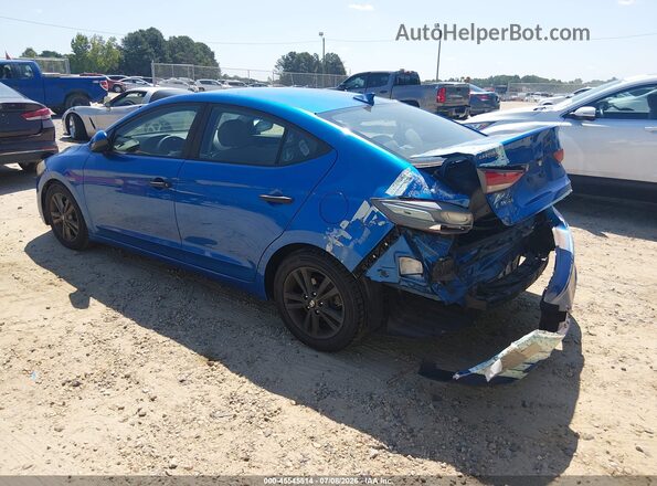 5NPD84LF5JH249481 2018 HYUNDAI ELANTRA Blue Tył lewy
