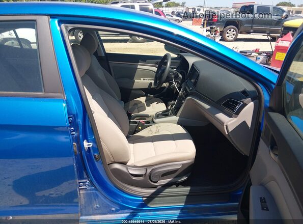 5NPD84LF5JH249481 2018 HYUNDAI ELANTRA Blue Widok wnętrza z przodu
