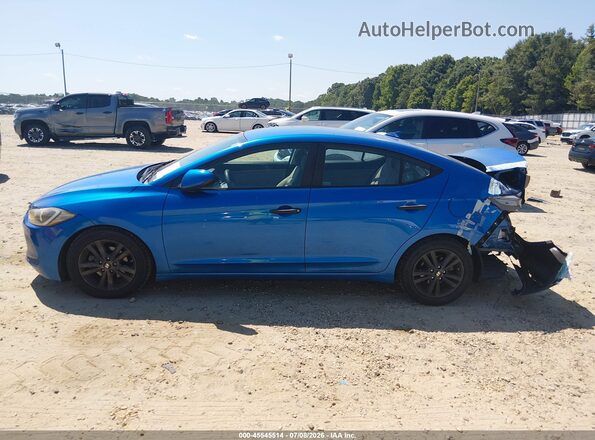 5NPD84LF5JH249481 2018 HYUNDAI ELANTRA Blue Widok wnętrza 360 stopni