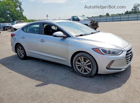 5NPD84LF5JH275272 2018 HYUNDAI ELANTRA Gray Przód prawy