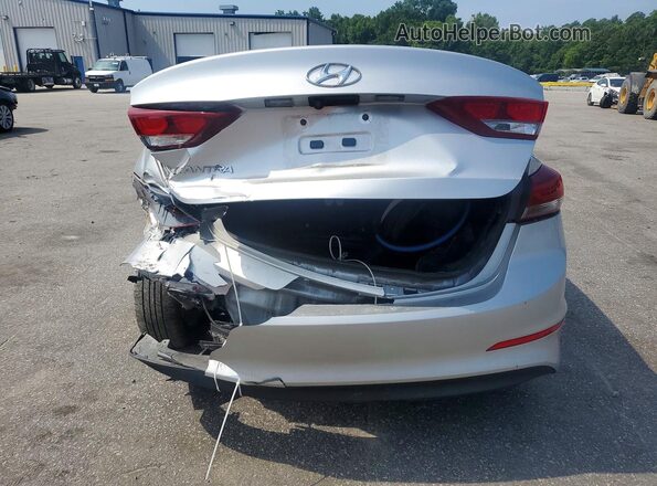 5NPD84LF5JH275272 2018 HYUNDAI ELANTRA Gray Widok z tyłu