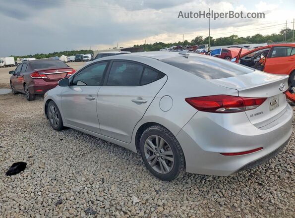 5NPD84LF5JH286787 2018 HYUNDAI ELANTRA Silver უკანა მარცხენა