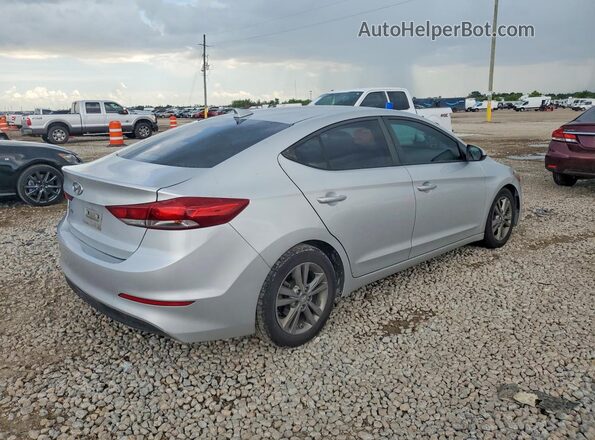 5NPD84LF5JH286787 2018 HYUNDAI ELANTRA Silver უკანა მარჯვენა