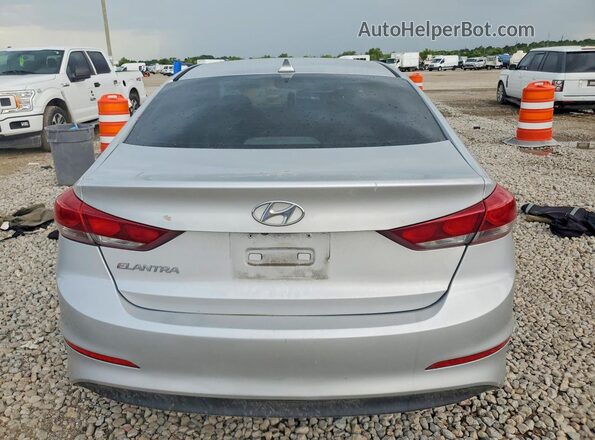 5NPD84LF5JH286787 2018 HYUNDAI ELANTRA Silver უკანა ხედი