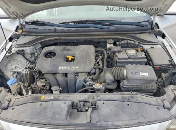 5NPD84LF5JH286787 2018 HYUNDAI ELANTRA Silver უკანა სალონის ხედი