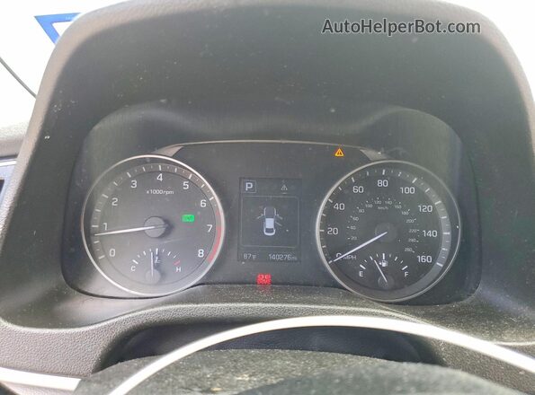 5NPD84LF5JH286787 2018 HYUNDAI ELANTRA Silver ხელსაწყოთა პანელის ხედი