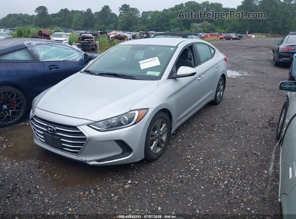 5NPD84LF5JH296848 2018 HYUNDAI ELANTRA Silver Передня ліва чверть