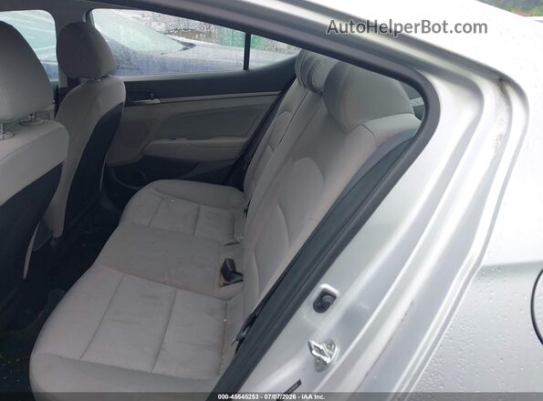5NPD84LF5JH296848 2018 HYUNDAI ELANTRA Silver Вид наклейки з VIN-кодом