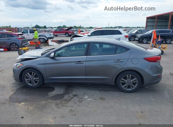 5NPD84LF5JH300784 2018 HYUNDAI ELANTRA Gray Панорамний вид салону 360°
