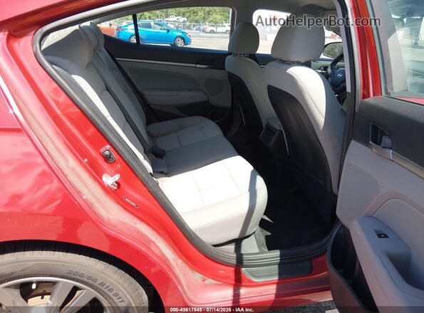 5NPD84LF5JH309677 2018 HYUNDAI ELANTRA Красный Вид наклейки с VIN-кодом