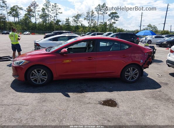 5NPD84LF5JH309677 2018 HYUNDAI ELANTRA Красный Панорамный вид салона 360°